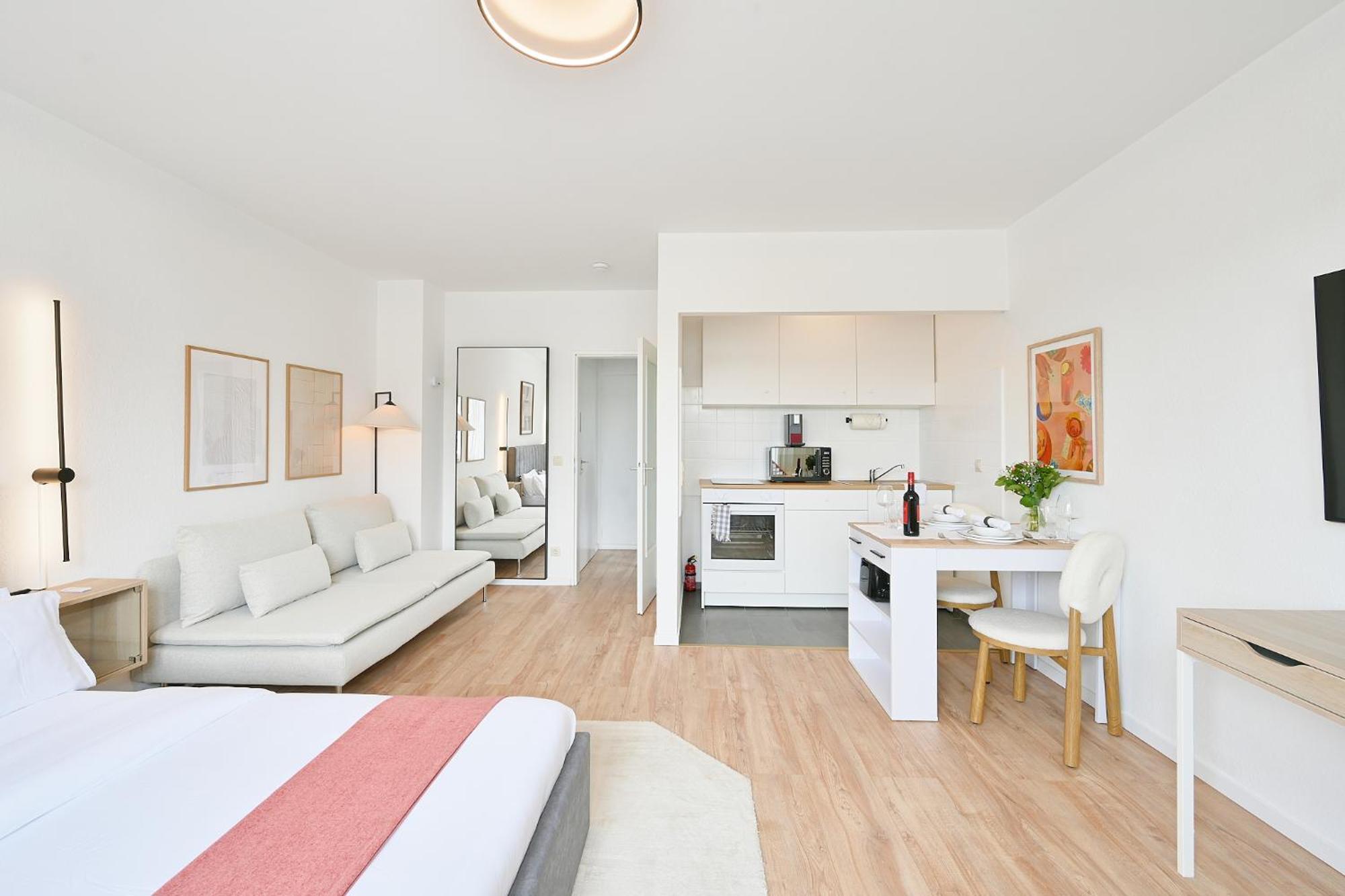 Beautiful And Stylish 1-Bedroom With Kitchen And King Size Bed Βούρπεταλ Εξωτερικό φωτογραφία